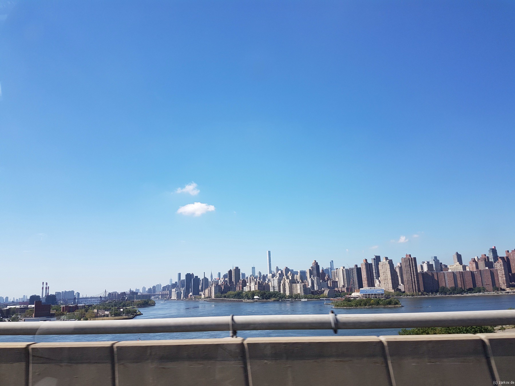 Letzter Blick auf Manhattan