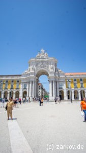 Lissabon Arco da Rua Augusta