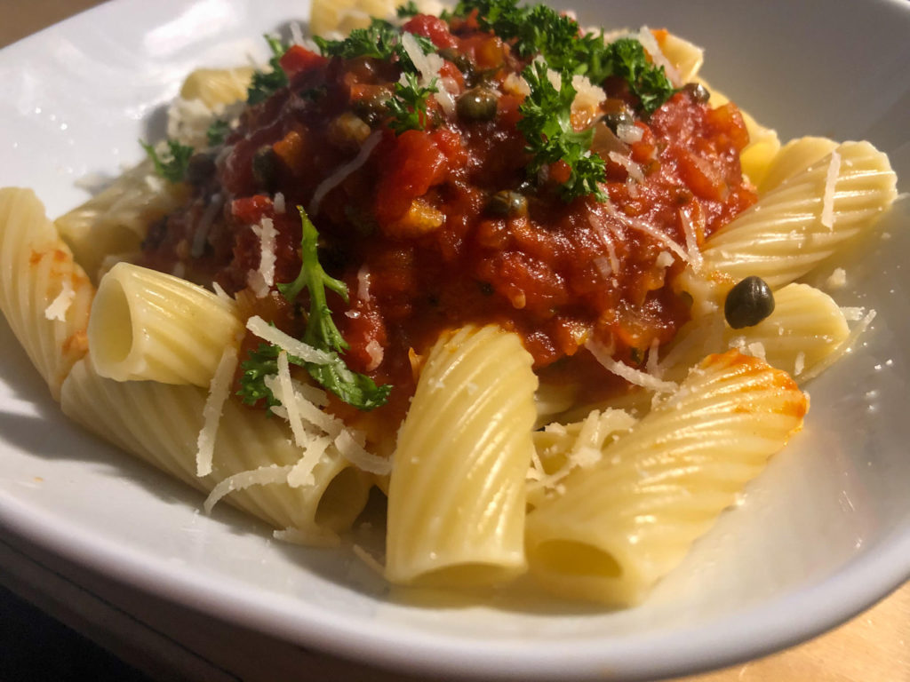 Penne all' arrabbiata - Rezept