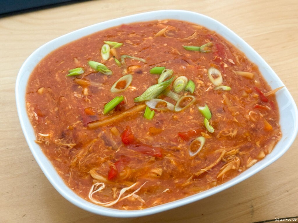 Peking Suppe Süß Sauer