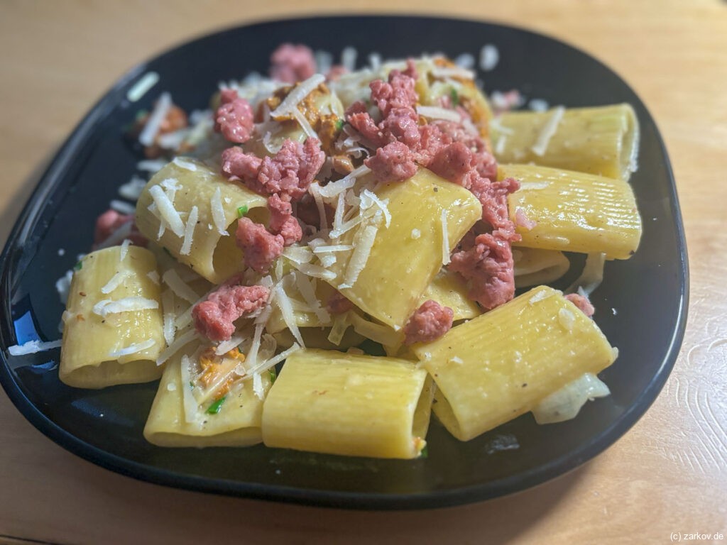 Pasta Salsiccia - weiße Variante