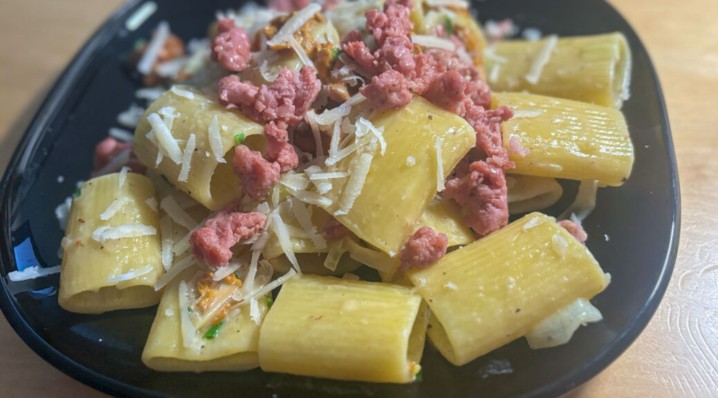 Pasta Salsiccia - weiße Variante