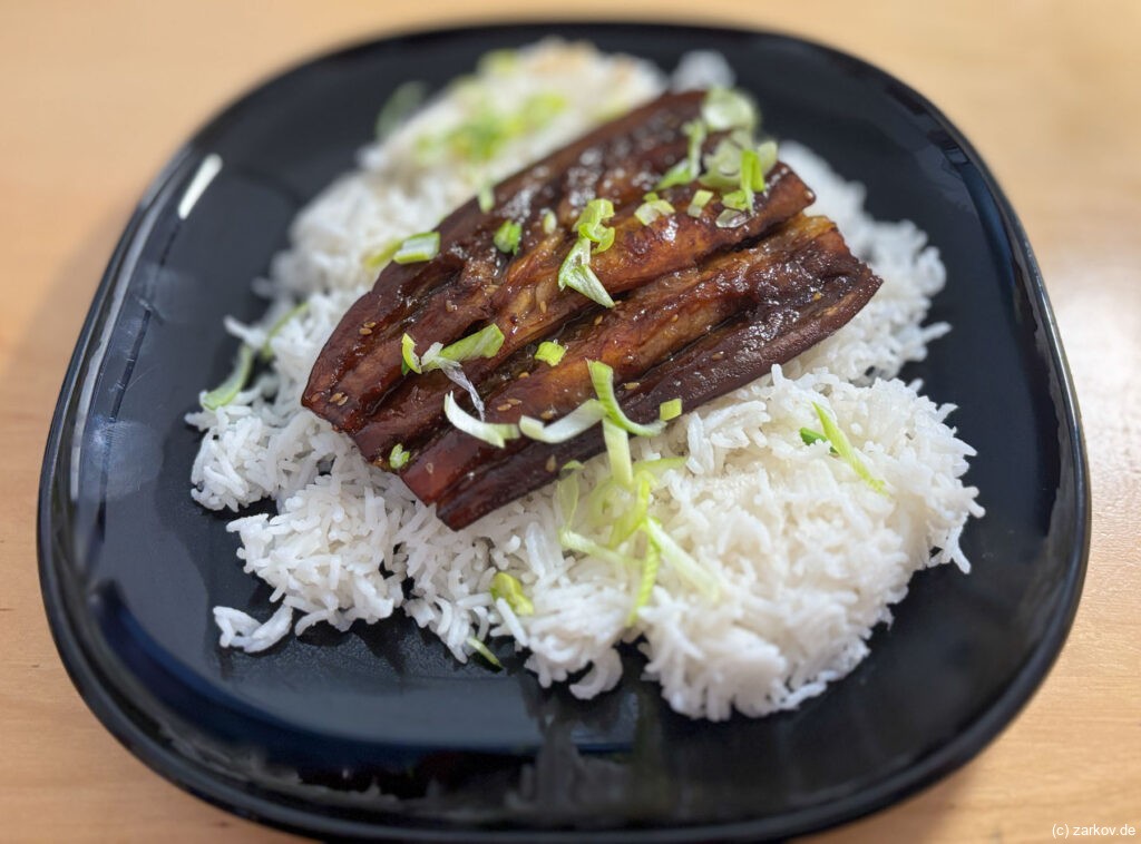 Unagi Aubergine