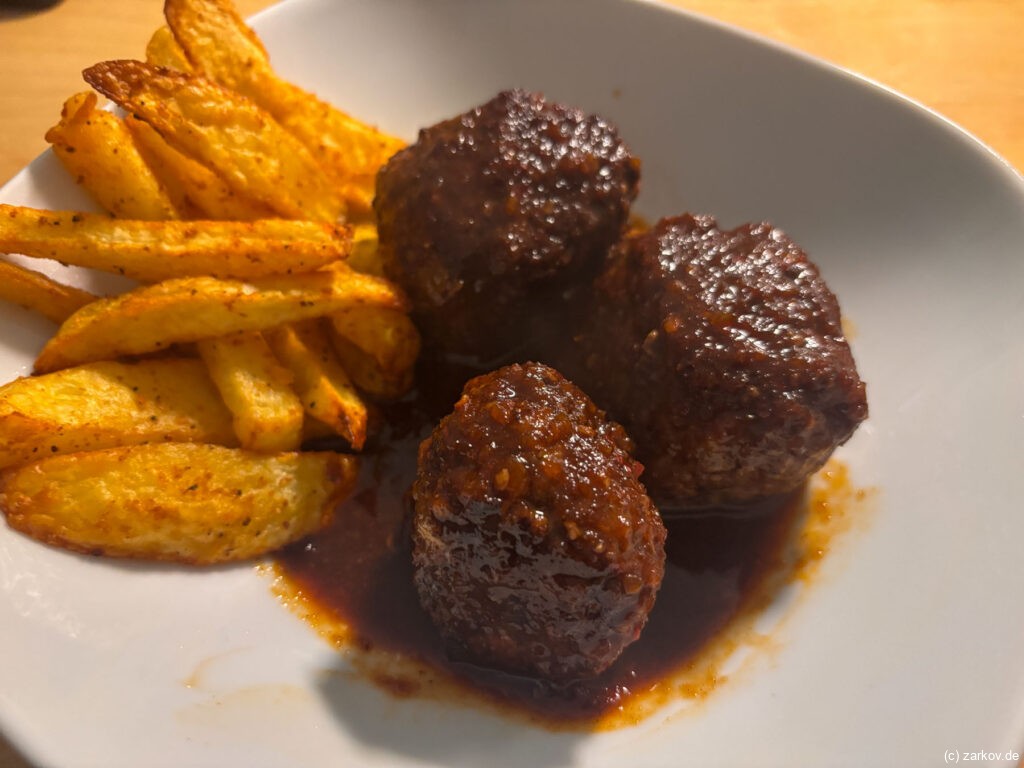 Gehaktballen mit Sauce