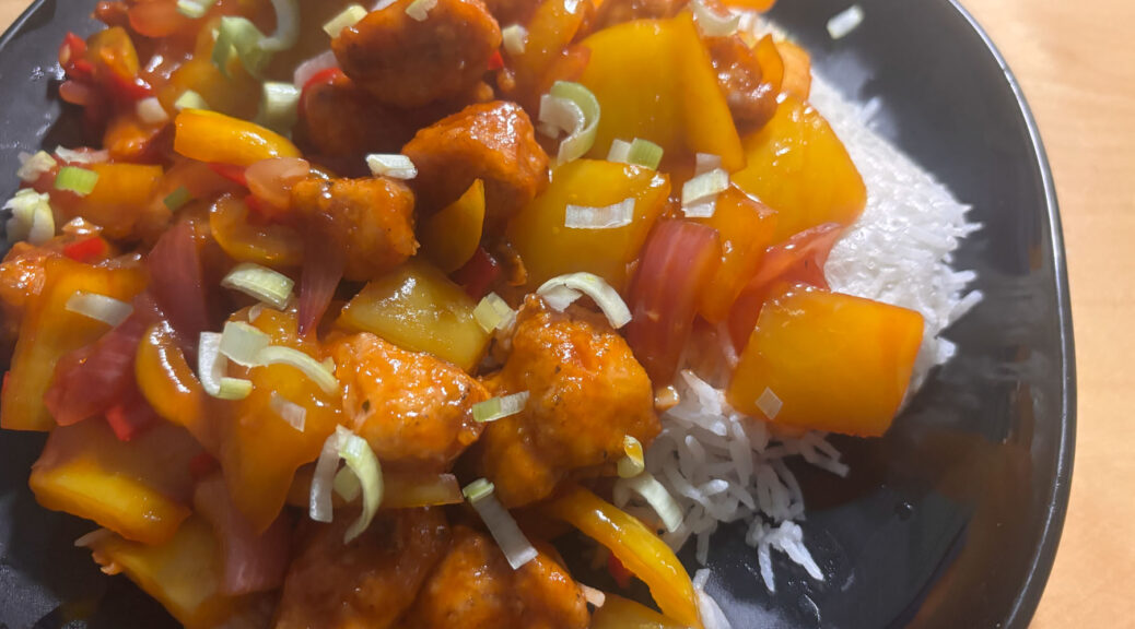 Knuspriges süß-saures Hähnchen