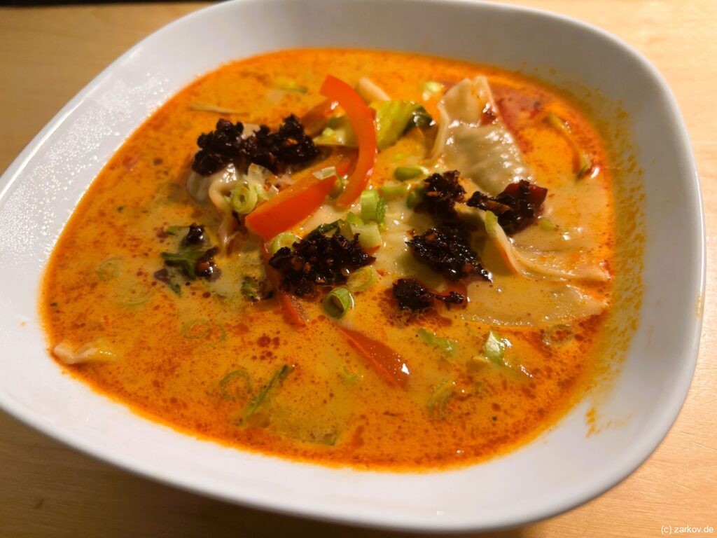 Schnelle Dumpling Suppe