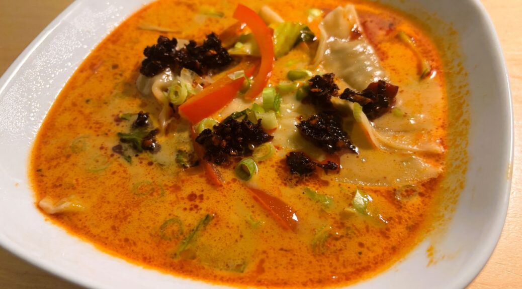 Schnelle Dumpling Suppe