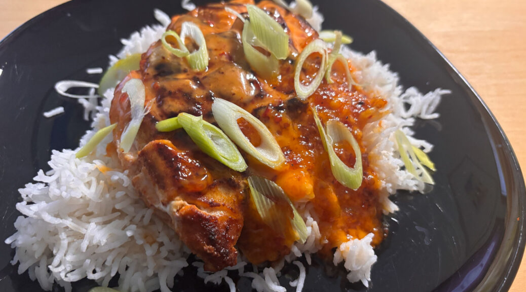 Hähnchen in Chili-Mayo-Soße