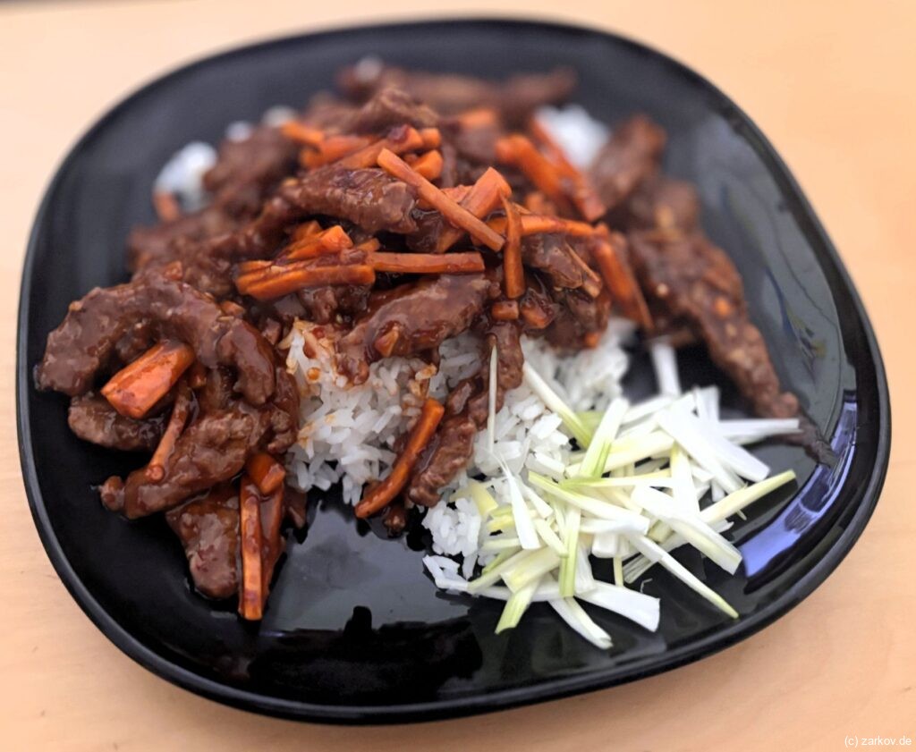 Rindfleisch Szechuan-Art