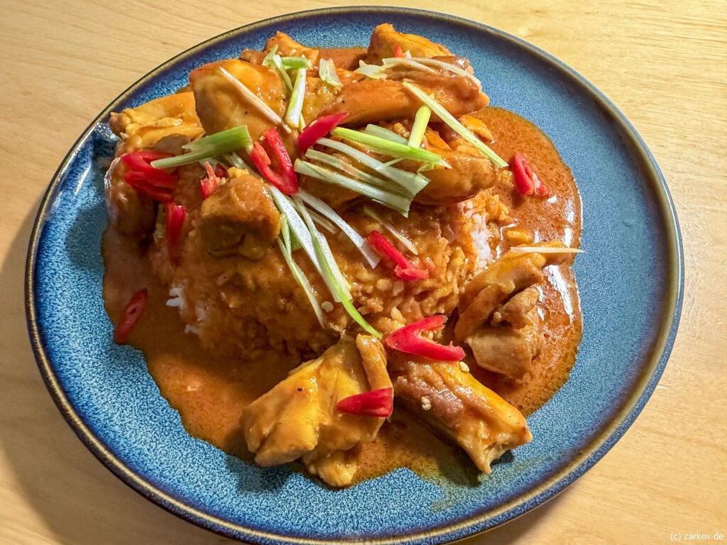 Cremiges Thai Chicken Curry