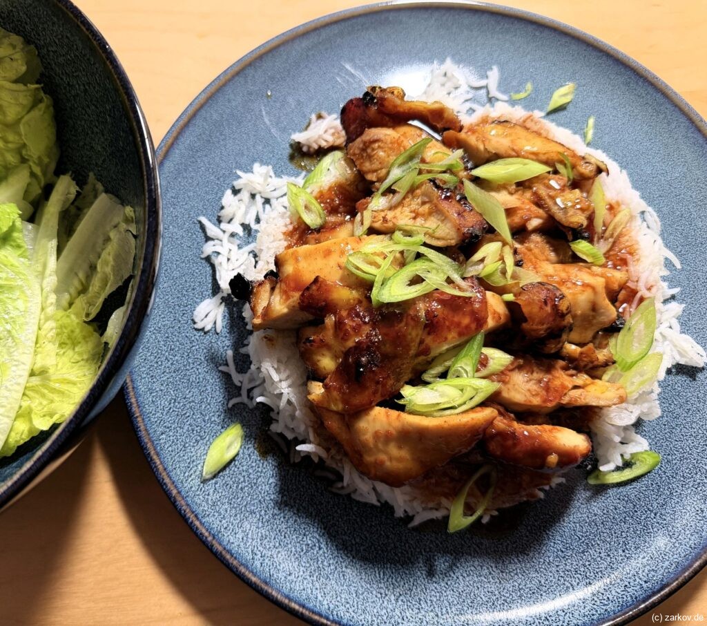 Air Fryer Gochujang-Hähnchenschenkel