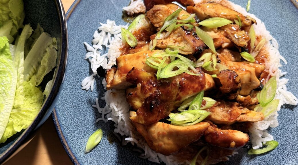 Air Fryer Gochujang-Hähnchenschenkel