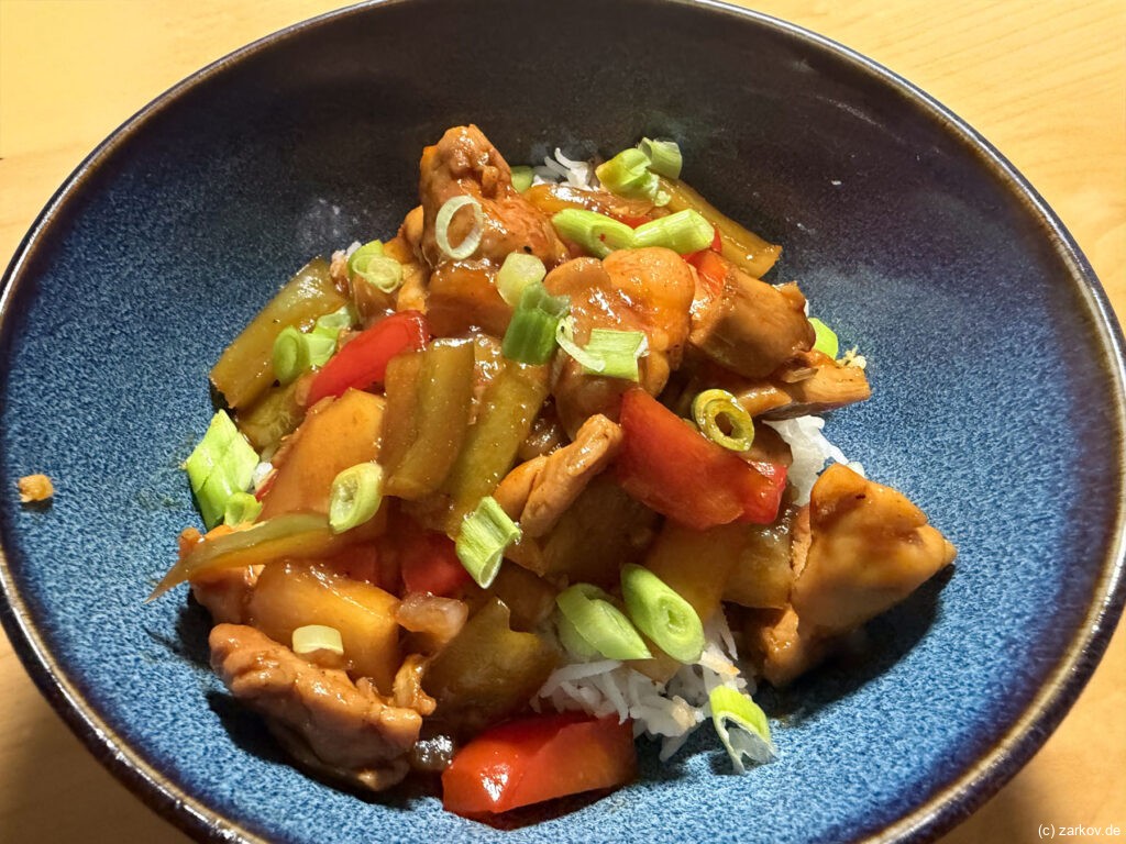 Süß-Saures Hähnchen